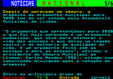 206.5. NOTÍCIAS. N A C I O N A L. 5 7. importante para a Guarda e para o país . Seria inadmissível se saísse da cidade . O socialista desafiou ainda a Distrital do PSD a reagir a esta decisão: Ao contrário do que aconteceu com a abolição das portagens e da redução do IVA na eletricidade, desta vez os sociais-democratas da Guarda estão a ser muito lentos a reagir . Em conferência de imprensa, realizada hoje, Ana Mendes Godinho, atual deputada socialista pelo círculo da Guarda, considerou que a fusão do CEIS.