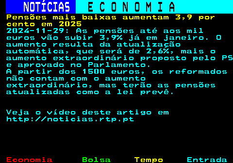 235.1. NOTÍCIAS. E C O N O M I A. sn. PS Lisboa diz que orçamento para 2025 não responde às necessidades da. cidade 2024-11-28: O PS Lisboa, que se absteve hoje na votação do orçamento municipal para 2025, permitindo a sua viabilização, ressalvou que o documento, que prevê uma despesa de 1.359 milhões de euros, não responde às necessidades urgentes da cidade . A proposta de orçamento municipal de Lisboa para 2025, apresentada pela liderança PSD CDS-PP, que governa sem maioria absoluta - com sete eleitos da coligação Novos Tempos (PSD CDS-PP MPT PPM Aliança) entre os 17 elementos que compõem o executivo camarário - foi viabilizada com sete votos a favor de PSD CDS-PP e com a.